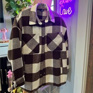 H&M DIVIDED FLANNEL